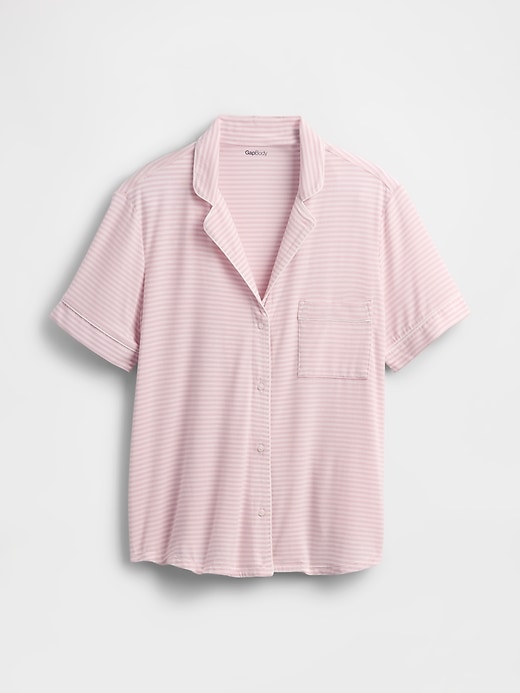 L'image numéro 4 présente Haut de pyjama en modal