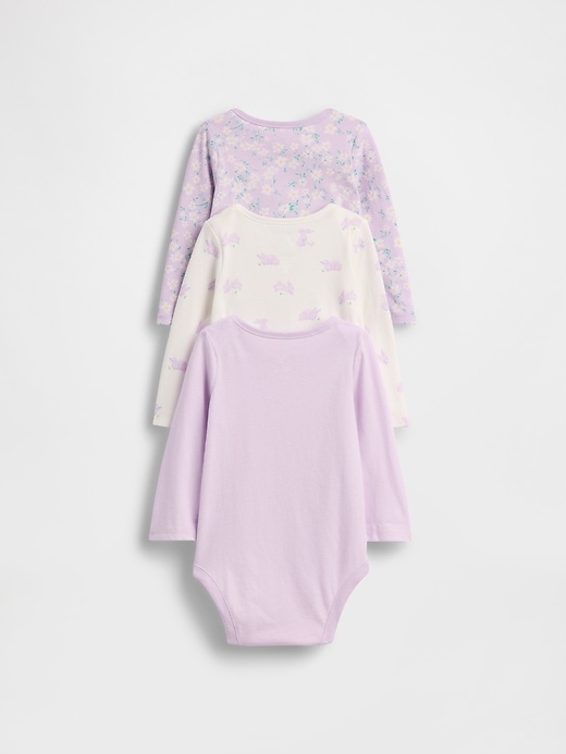 Image number 2 showing, Baby First Favorites Organic Cotton Bodysuit (3-Pack)
