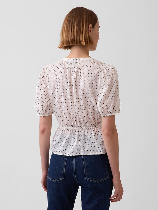 Image number 3 showing, Tie-Waist Top