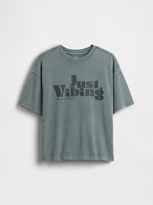 Image number 1 showing, Kids Heavyweight T-Shirt