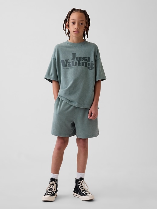 Image number 1 showing, Kids Heavyweight Easy Shorts