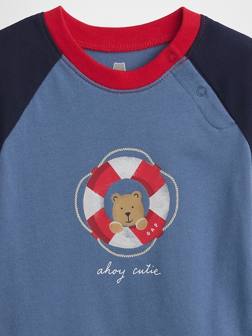 Image number 3 showing, Baby First Favorites Organic Cotton Graphic Bodysuit