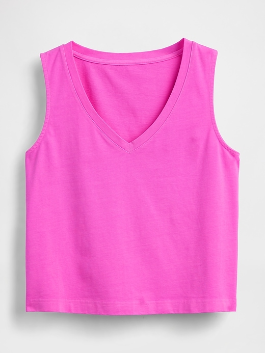 Image number 5 showing, Knit Crop Tank Top