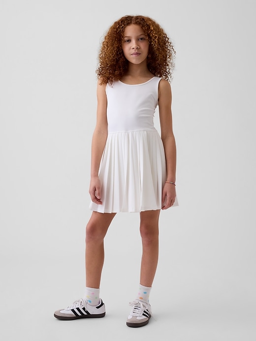 Image number 1 showing, Kids Pleated Tennis Dress