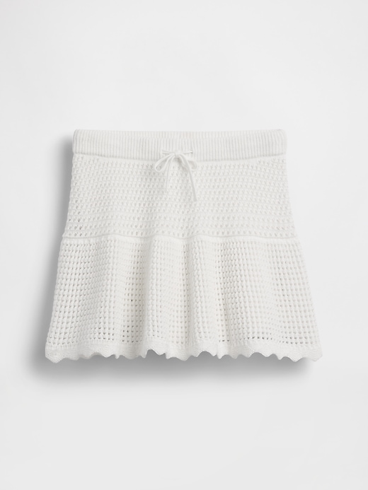Image number 2 showing, Kids Tiered Crochet Skort