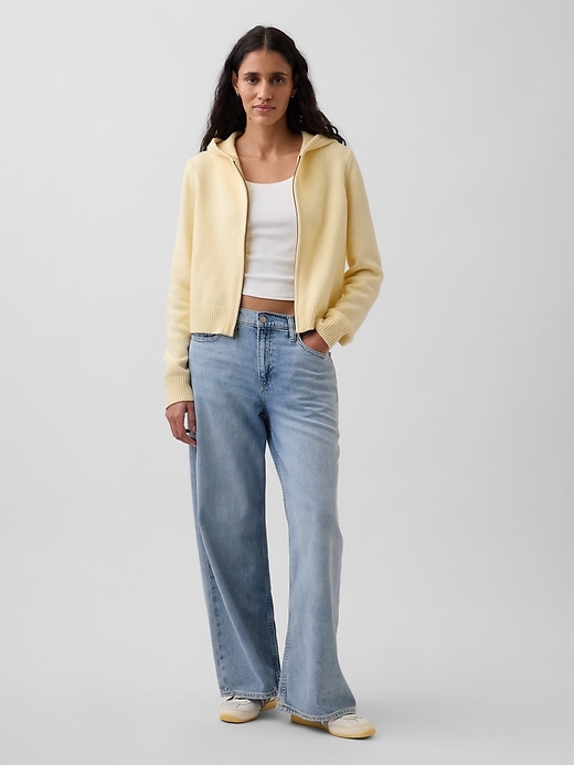 Image number 2 showing, CashSoft Sweater Zip Hoodie