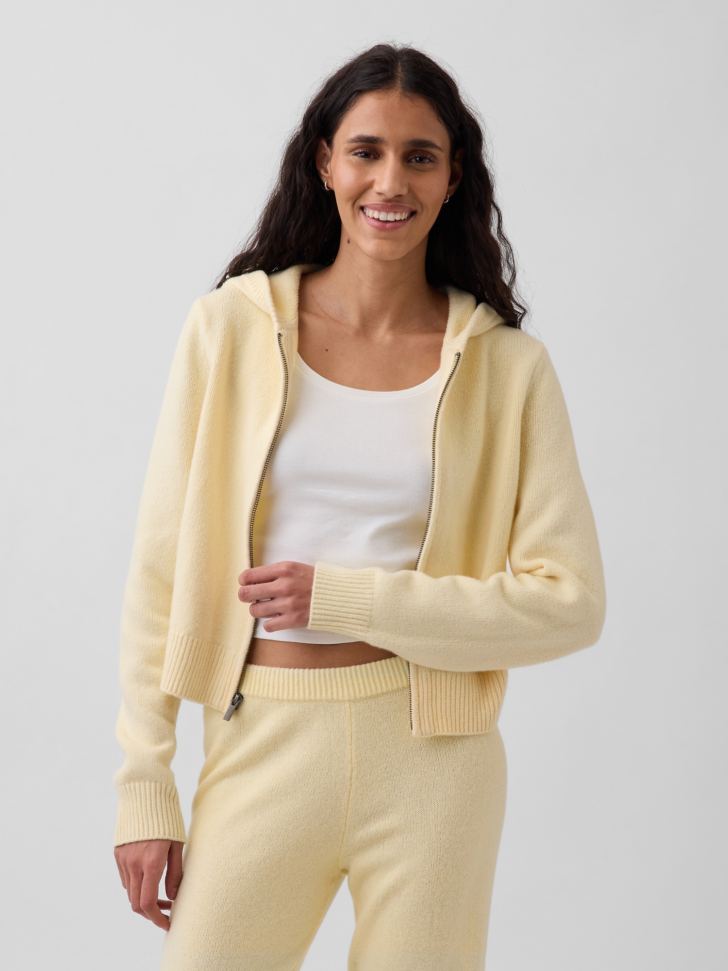 CashSoft Sweater Zip Hoodie