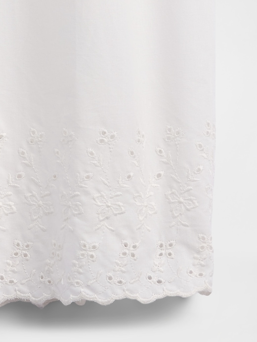 L'image numéro 5 présente Pantalon brodé de pyjama