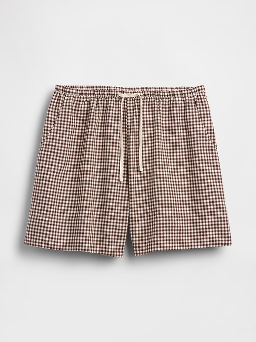 Image number 5 showing, Linen-Blend Easy Shorts