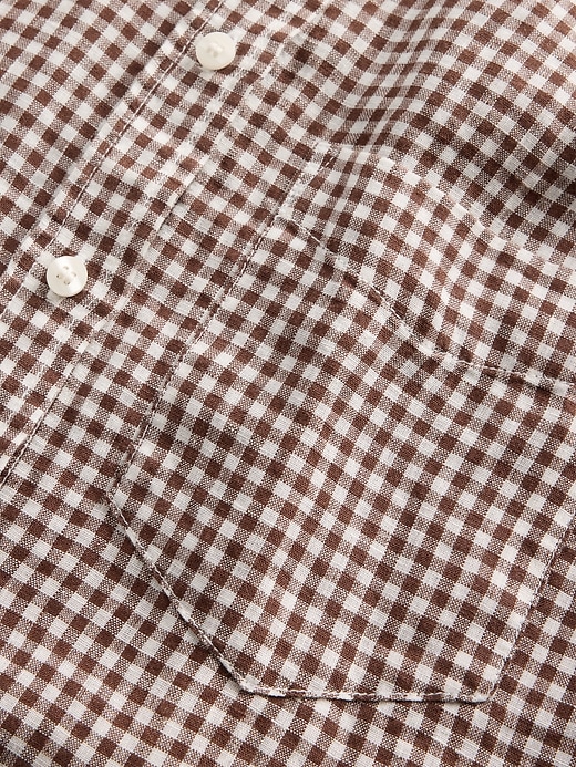 Image number 4 showing, 100% Linen Oversized Shirt