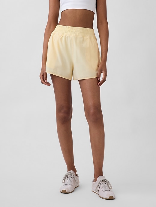 Image number 2 showing, GapFit Tech High Rise Running Shorts