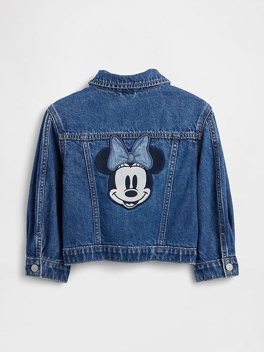 Image number 1 showing, Gap × Disney Baby & Toddler Minnie Mouse Denim Jacket