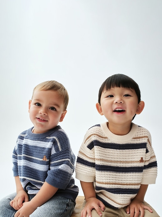 Image number 3 showing, Baby & Toddler Crochet Sweater Top