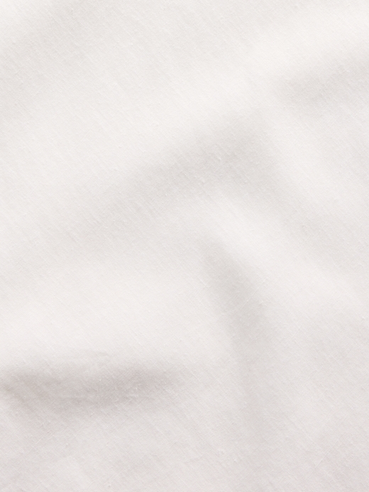 Image number 4 showing, Linen-Blend Maxi Slip Skirt