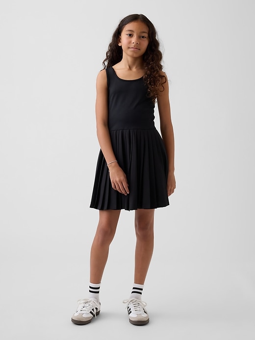 Image number 1 showing, Kids Pleated Tennis Dress