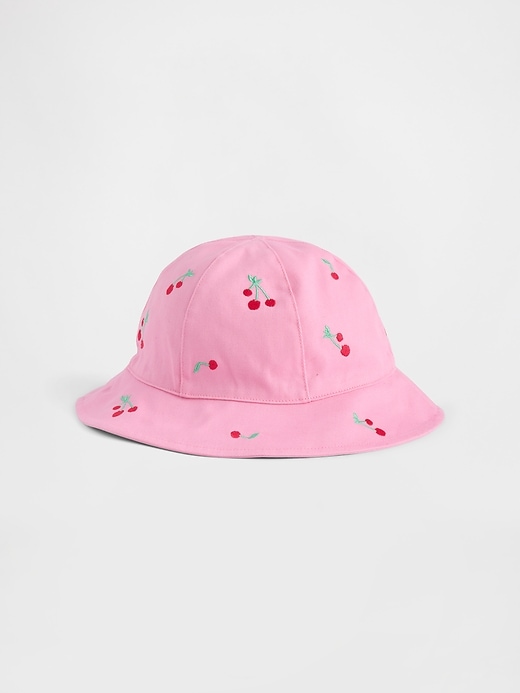 L'image numéro 1 présente Chapeau cloche à motif de cerises pour Tout-petit
