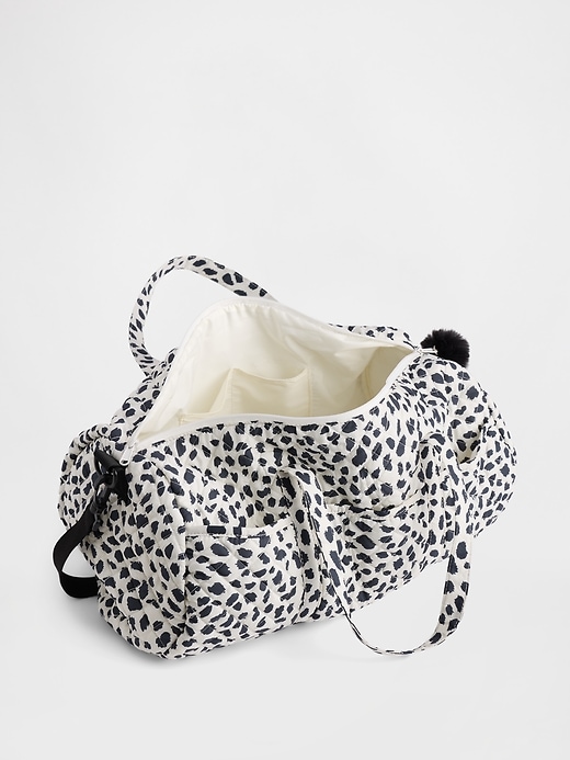 Image number 4 showing, Kids Quilted Weekender Bag