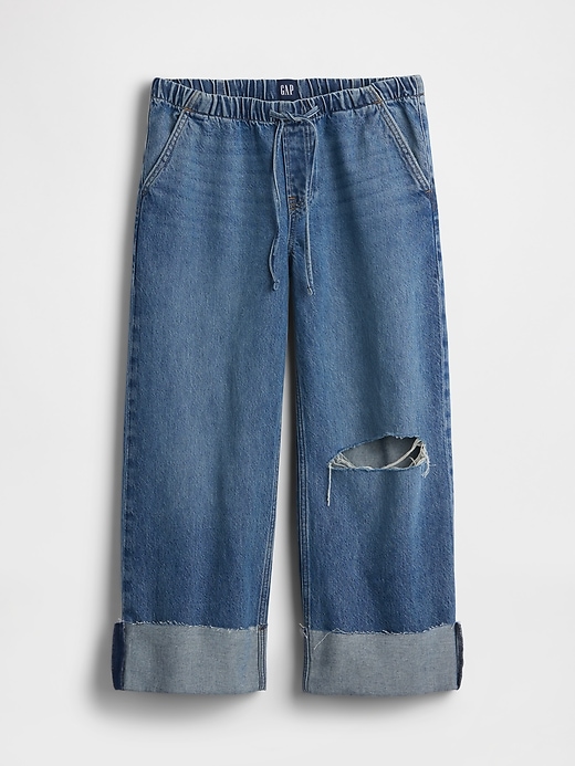 Image number 5 showing, Low Rise '90s Loose Easy Crop Jeans
