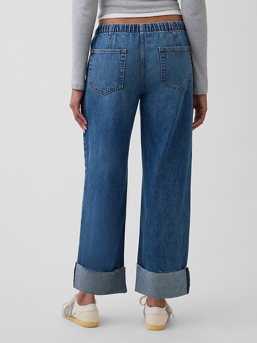 Image number 4 showing, Low Rise '90s Loose Easy Crop Jeans