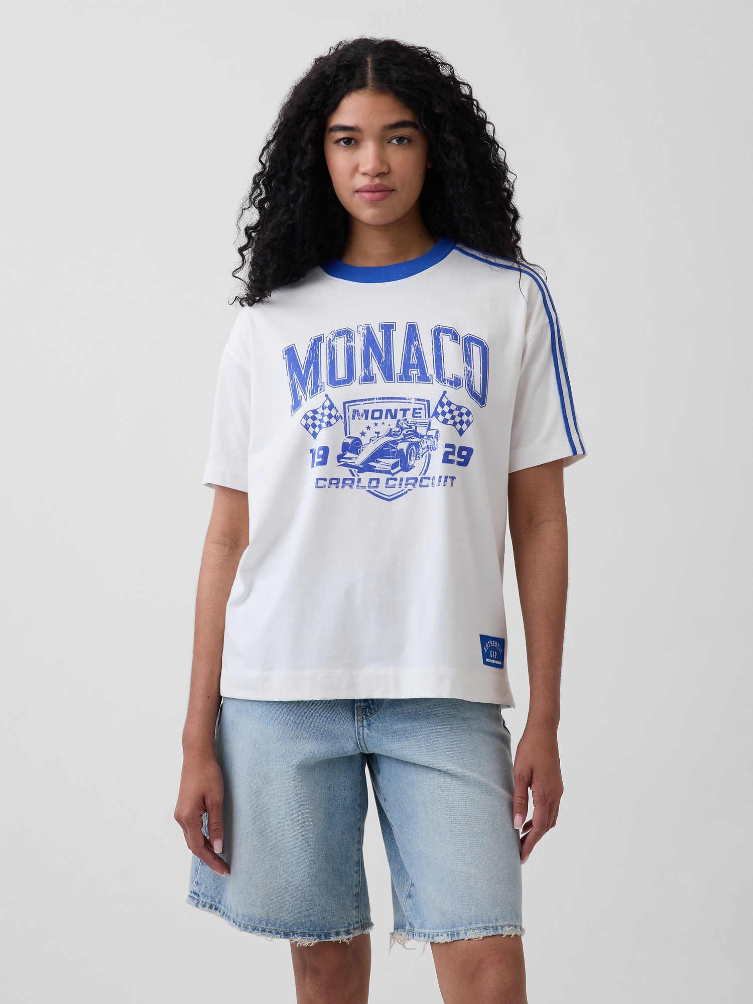 T-SHIRT SURDIMENSIONNÉ À IMPRIMÉ