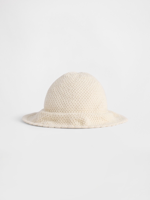 L'image numéro 1 présente Chapeau cloche en tricot crocheté pour Bébé et Tout-petit