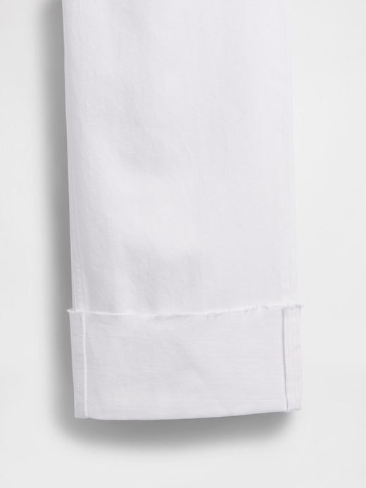 Image number 6 showing, Low Slung Relaxed Crop Jeans