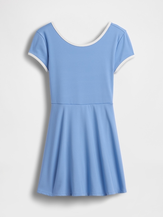 Image number 2 showing, Kids Cap-Sleeve Athletic Dress