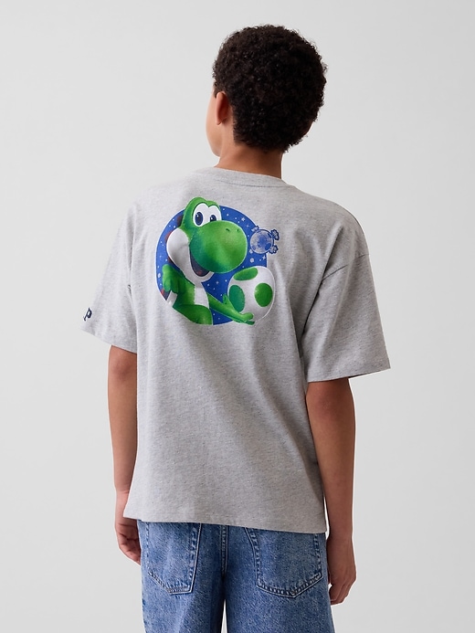 L'image numéro 3 présente T-shirt décontracté à imprimé Super Mario pour Enfant
