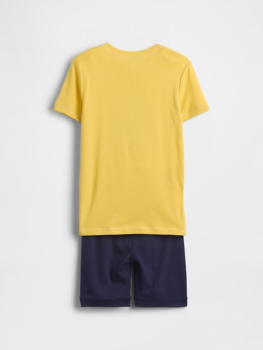 Image number 2 showing, Kids Star Wars Organic Brushed Cotton PJ Short Set