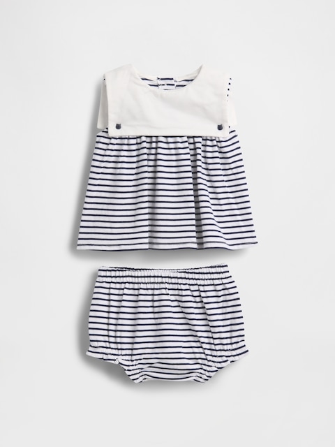 Baby Organic Cotton Sailor Outfit Set