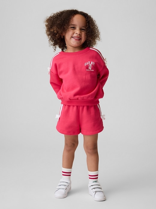 Image number 1 showing, Baby & Toddler VintageSoft Bow Logo Sweat Set