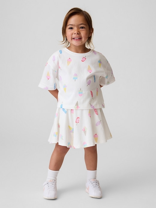 Image number 1 showing, Baby & Toddler Skort Outfit Set