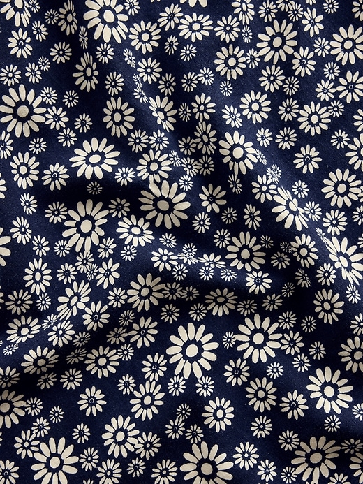 Image number 4 showing, Linen-Blend Bias-Cut Skirt