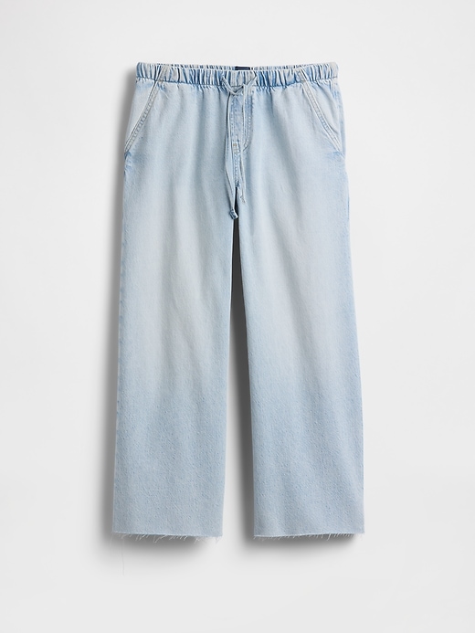 Image number 2 showing, Low Rise Easy '90s Loose Crop Jeans