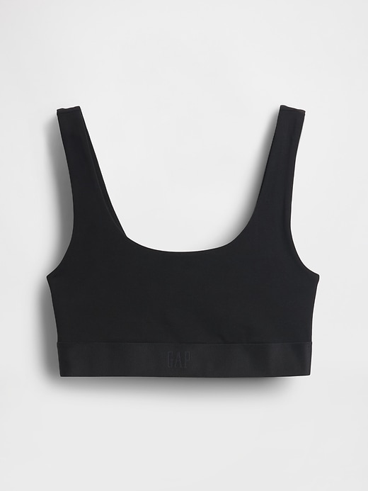 Image number 5 showing, Organic Stretch Cotton Gap Logo Bralette