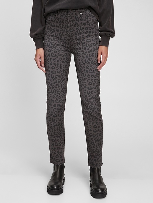 Image number 2 showing, Sky High Rise Vintage Slim Jeans with Washwell