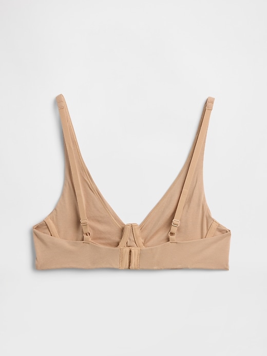 L'image numéro 6 présente Soutien-gorge sans doublure en coton biologique extensible