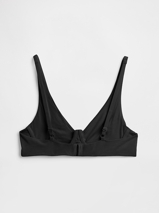 L'image numéro 6 présente Soutien-gorge sans doublure en coton biologique extensible