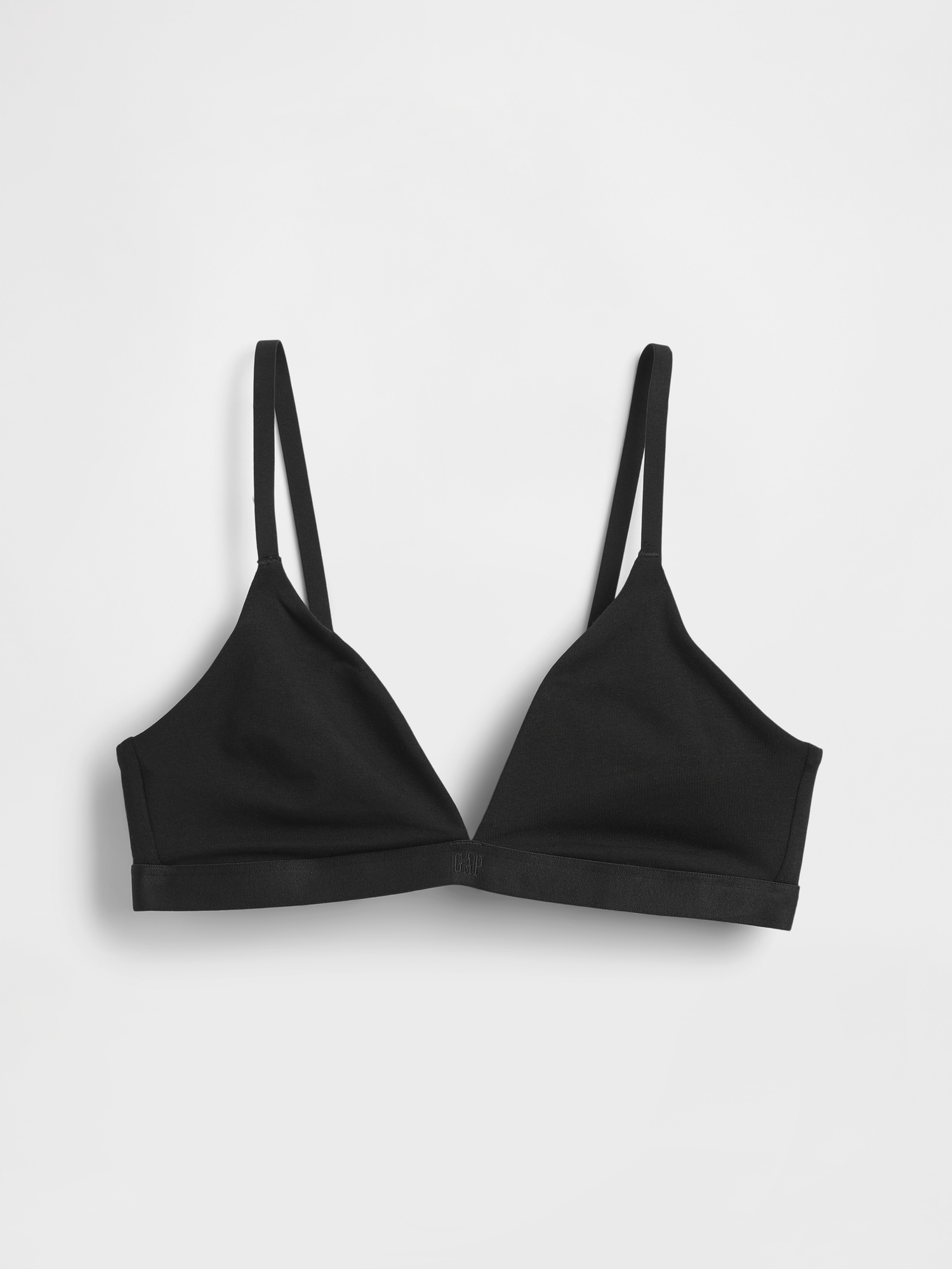 Organic Stretch Cotton Triangle Bra