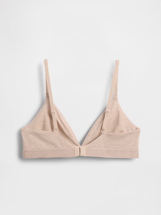 Image number 6 showing, Organic Stretch Cotton Triangle Bra