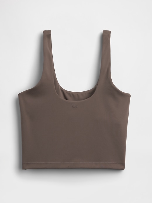 L'image numéro 6 présente Camisole à soutien-gorge intégré lisse GapFit