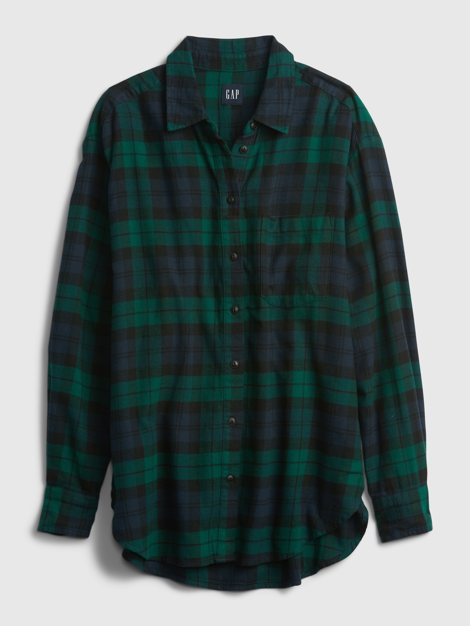 Oversized Flannel Shirt