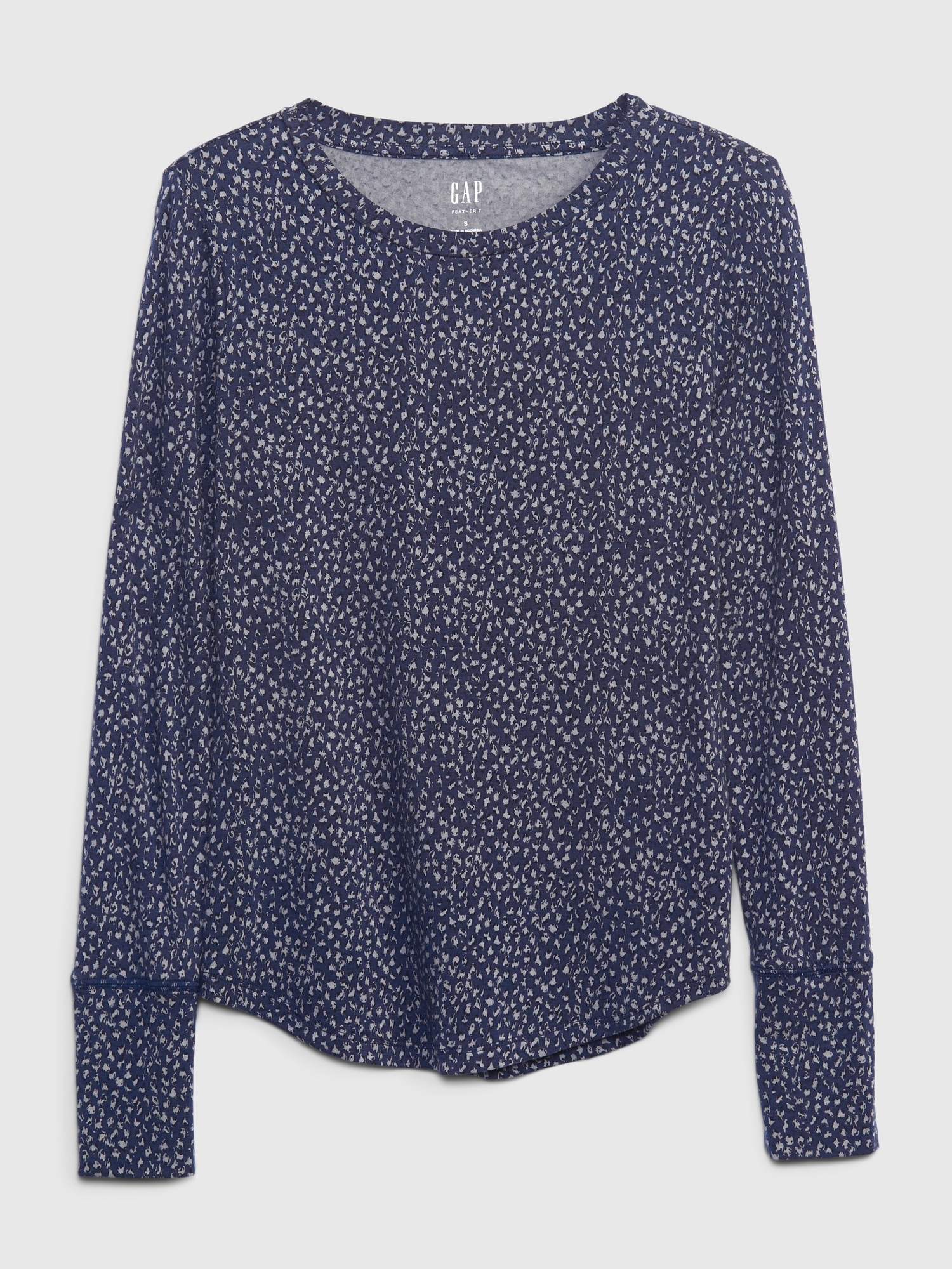 T-SHIRT À IMPRIMÉ À MANCHES FLOTTANTES