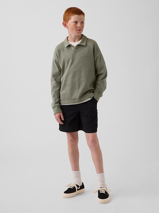 Image number 1 showing, Kids Relaxed Quick-Dry Cargo Shorts