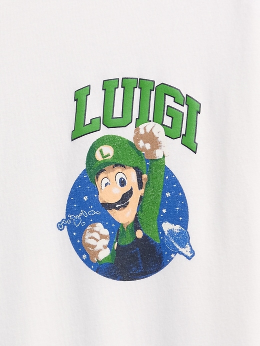 L'image numéro 5 présente T-shirt décontracté à imprimé Super Mario pour Enfant