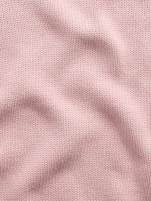 Image number 4 showing, 100% Cotton Oversized Crop Sweater