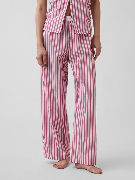 Image number 2 showing, Poplin PJ Pants