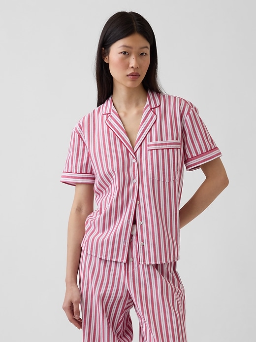 Image number 1 showing, Poplin PJ Shirt
