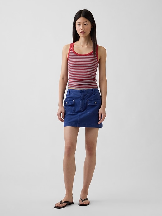 Image number 2 showing, Rib Scoop Tank Top