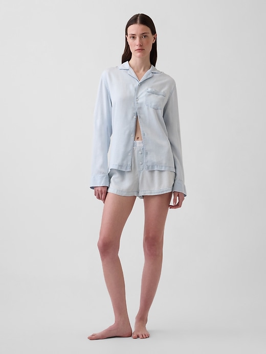 Image number 2 showing, Poplin PJ Shirt